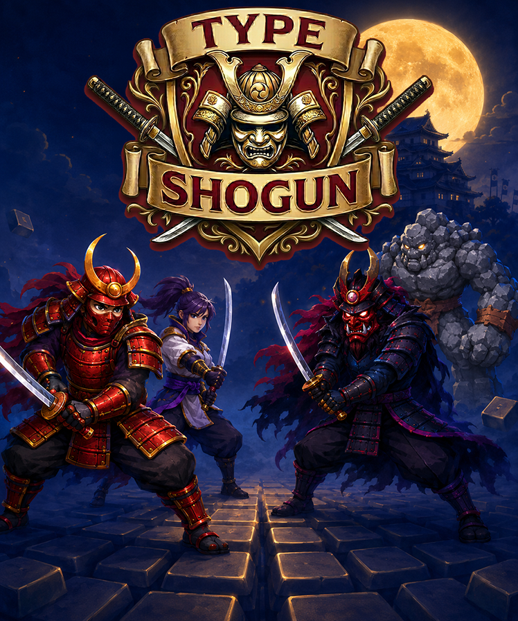 Type Shogun vertical capsule artwork